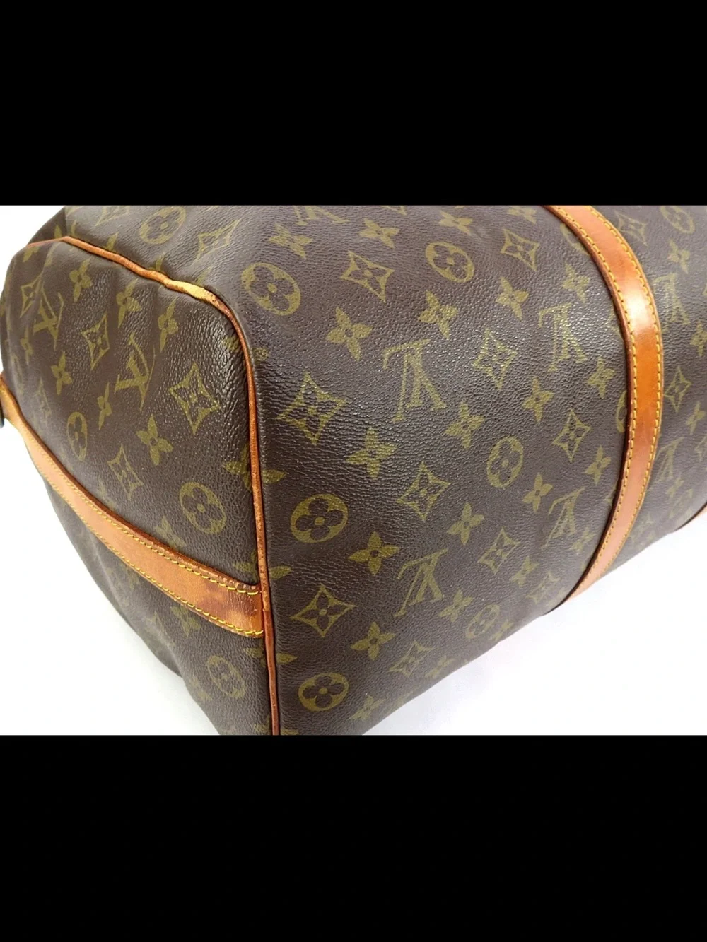 Louis Vuitton Brown Monogram Keepall Duffel Bag